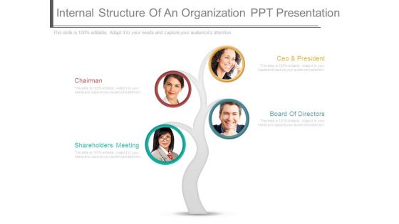 Internal Structure Of An Organization Ppt Presentation