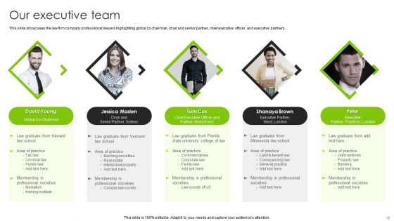 International Legal And Business Services Company Profile Ppt PowerPoint Presentation Complete With Slides