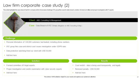 International Legal And Business Services Company Profile Ppt PowerPoint Presentation Complete With Slides