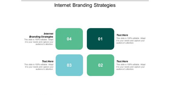 Internet Branding Strategies Ppt PowerPoint Presentation Layouts Slideshow Cpb