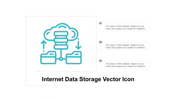 Internet Data Storage Vector Icon Ppt Powerpoint Presentation Outline Backgrounds