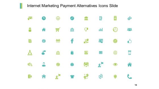 Internet Marketing Payment Alternatives Ppt PowerPoint Presentation Complete Deck With Slides