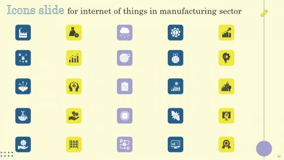 Internet Of Things In Manufacturing Sector Ppt PowerPoint Presentation Complete Deck With Slides