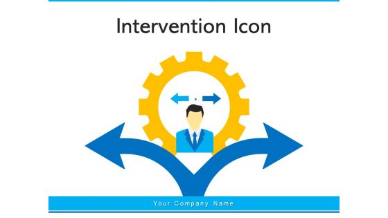 Intervention Icon Business Discussion Ppt PowerPoint Presentation Complete Deck