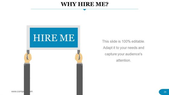 Introducing Yourself For An Interview Ppt Slide Design