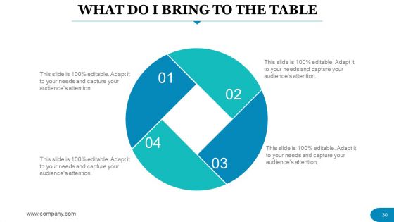 Introducing Yourself For An Interview Ppt Slide Design