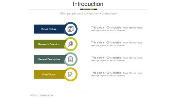 Introduction Ppt PowerPoint Presentation Infographic Template Aids