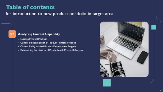 Introduction To New Product Portfolio In Target Area Ppt PowerPoint Presentation Complete Deck With Slides