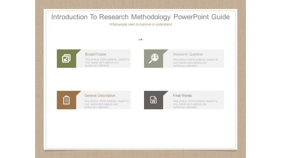 Introduction To Research Methodology Powerpoint Guide Introduction To Research Methodology Powerpoint Guide