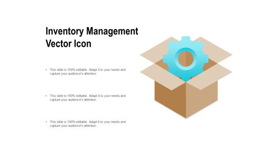 Inventory Management Vector Icon Ppt PowerPoint Presentation Layouts Mockup