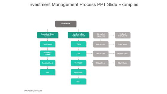 Investment Management Process Ppt Slide Examples