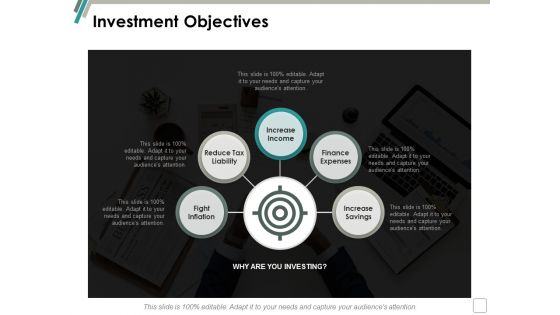 Investment Objectives Ppt Powerpoint Presentation Infographic Template Show