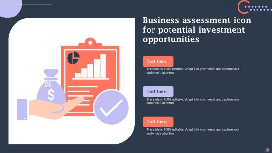 Investment Opportunities Assessment Ppt PowerPoint Presentation Complete Deck With Slides