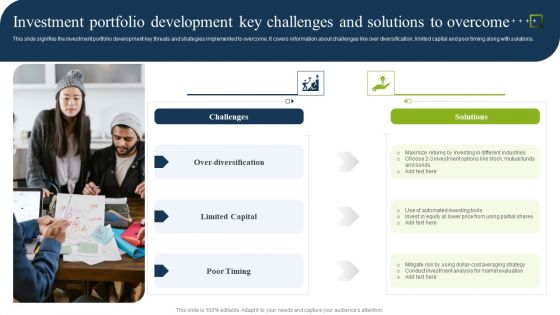 Investment Portfolio Development Key Challenges And Solutions To Overcome Ppt Styles Example PDF Investment Portfolio Development Key Challenges And Solutions To Overcome Ppt Styles Example PDF