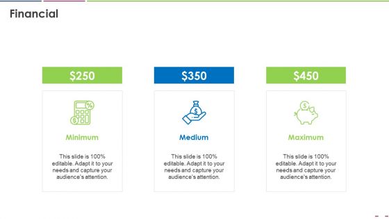 Investor Deck To Increase Grant Funds From Public Corporation Financial Brochure PDF