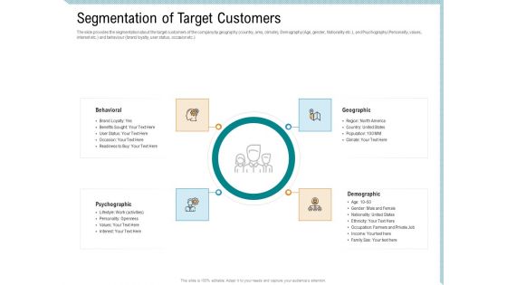 Investor Pitch Deck Collect Capital Financial Market Segmentation Of Target Customers Diagrams PDF