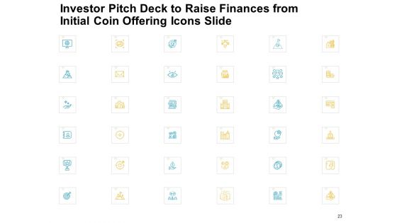 Investor Pitch Deck To Raise Finances From Initial Coin Offering Ppt PowerPoint Presentation Complete Deck With Slides