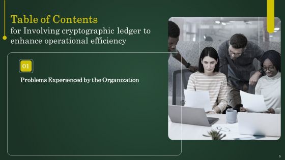Involving Cryptographic Ledger To Enhance Operational Efficiency Ppt PowerPoint Presentation Complete Deck With Slides