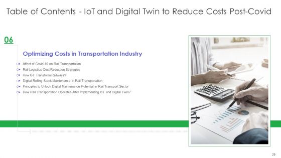 Iot And Digital Twin To Reduce Costs Post Covid Ppt PowerPoint Presentation Complete Deck With Slides