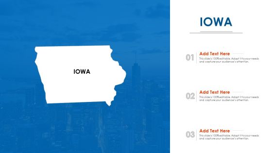 Iowa PowerPoint Presentation Ppt Template PDF