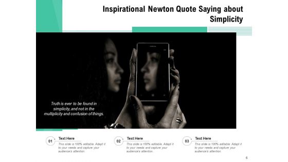 Isaac Newton Gravity Quote Ppt PowerPoint Presentation Complete Deck