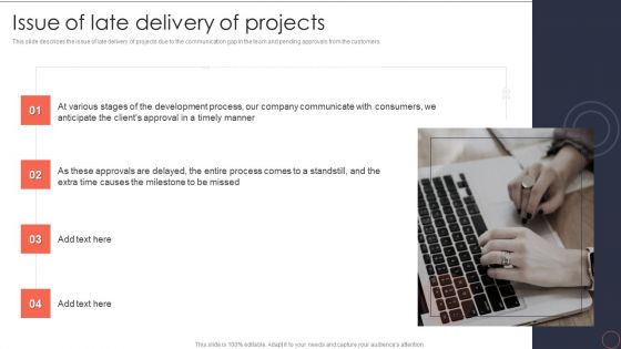 Issue Of Late Delivery Of Projects Dynamic System Development Model Guidelines PDF