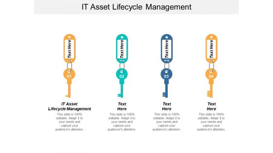 It Asset Lifecycle Management Ppt Powerpoint Presentation Model Professional Cpb