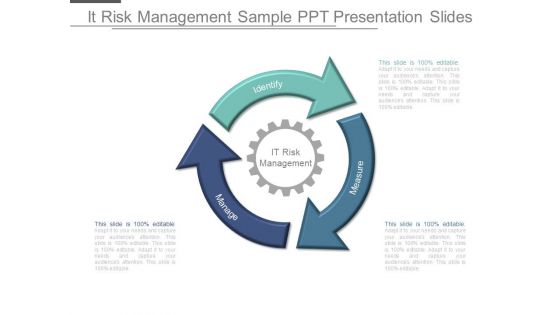 It Risk Management Sample Ppt Presentation Slides