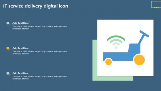 It Service Delivery Digital Icon Graphics PDF