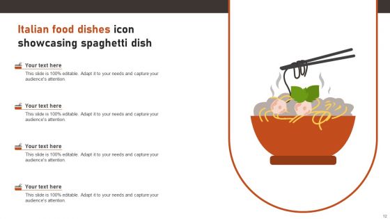 Italian Food Dishes Ppt PowerPoint Presentation Complete With Slides