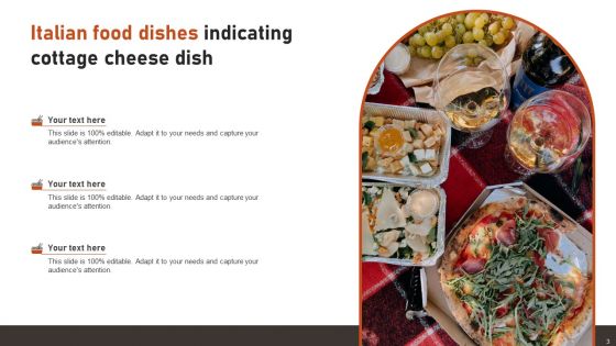 Italian Food Dishes Ppt PowerPoint Presentation Complete With Slides
