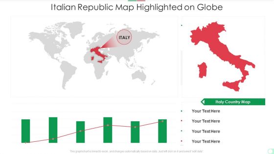 Italian Republic Map Highlighted On Globe Pictures PDF