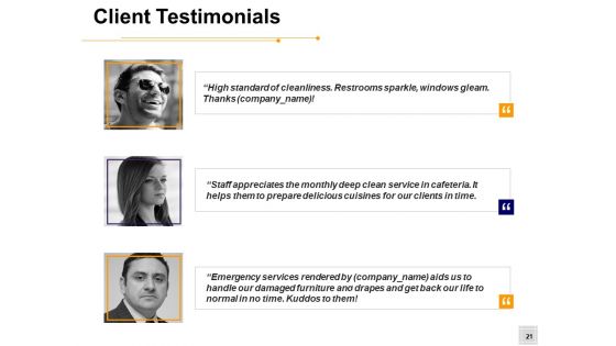 Janitorial Services Proposal Template Ppt PowerPoint Presentation Complete Deck With Slides