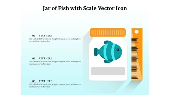Jar Of Fish With Scale Vector Icon Ppt PowerPoint Presentation Icon Design Inspiration PDF