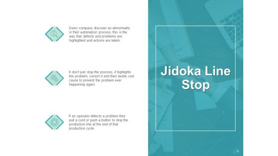 Jidoka Lean Manufacturing Ppt PowerPoint Presentation Complete Deck With Slides