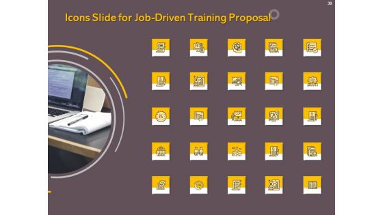 Job Driven Training Proposal Ppt PowerPoint Presentation Complete Deck With Slides