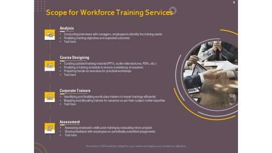 Job Driven Training Proposal Ppt PowerPoint Presentation Complete Deck With Slides
