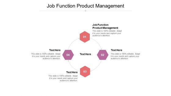 Job Function Product Management Ppt PowerPoint Presentation Slides Tips Cpb