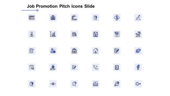 Job Promotion Pitch Icons Slide Vision Ppt PowerPoint Presentation Pictures Example Introduction