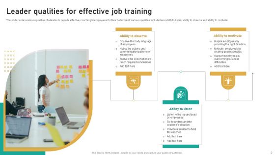 Job Training Ppt PowerPoint Presentation Complete Deck With Slides