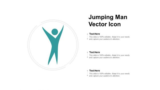 Jumping Man Vector Icon Ppt PowerPoint Presentation Infographics File Formats