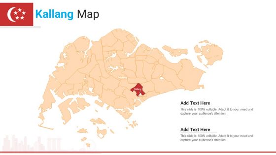 Kallang Map PowerPoint Presentation PPT Template PDF