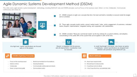 Kanban And Lean Management Agile Dynamic Systems Development Method DSDM Download PDF