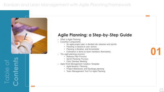 Kanban And Lean Management With Agile Planning Framework Ppt PowerPoint Presentation Complete Deck With Slides
