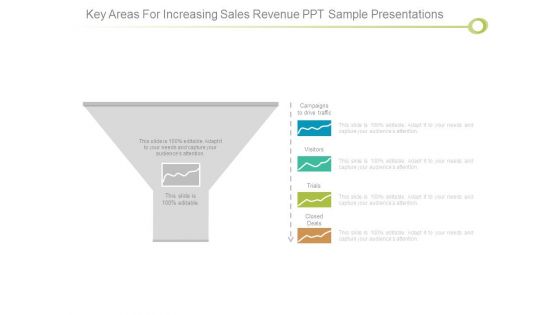 Key Areas For Increasing Sales Revenue Ppt Sample Presentations