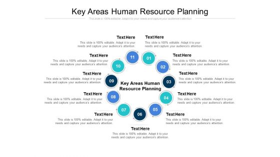 Key Areas Human Resource Planning Ppt PowerPoint Presentation Portfolio Templates Cpb