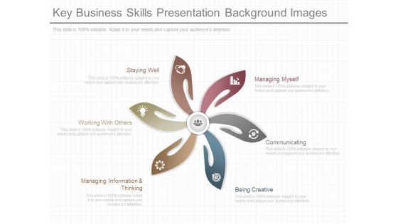 Key Business Skills Presentation Background Images Key Business Skills Presentation Background Images