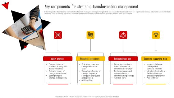 Key Components For Strategic Transformation Management Structure PDF Key Components For Strategic Transformation Management Structure PDF