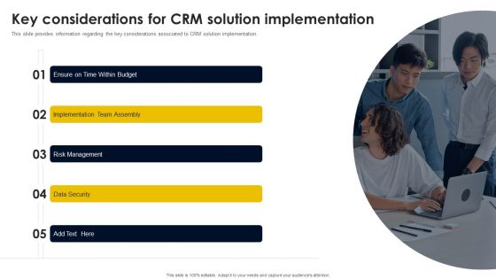 Key Considerations For CRM Solution Implementation Rules PDF Key Considerations For CRM Solution Implementation Rules PDF