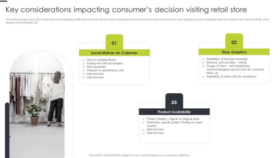 Key Considerations Impacting Consumers Decision Visiting Retail Store Cont Brochure PDF